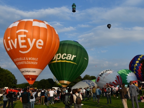 Ballonstart Ballonfestival Bionn