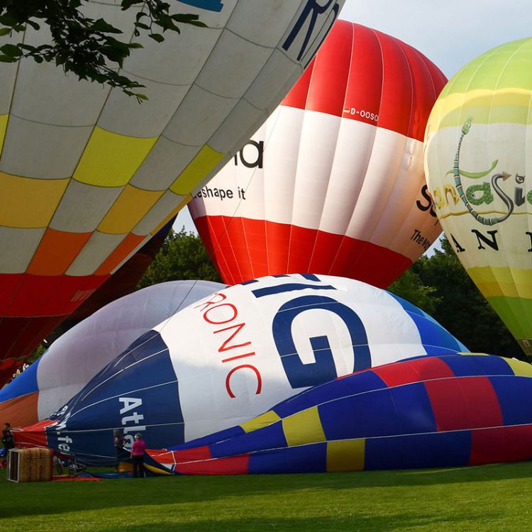 Ballonfahrten beim Ballonfestival Bonn