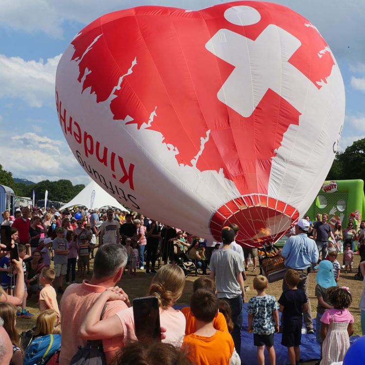 Familienfest beim Ballonfestival Bonn