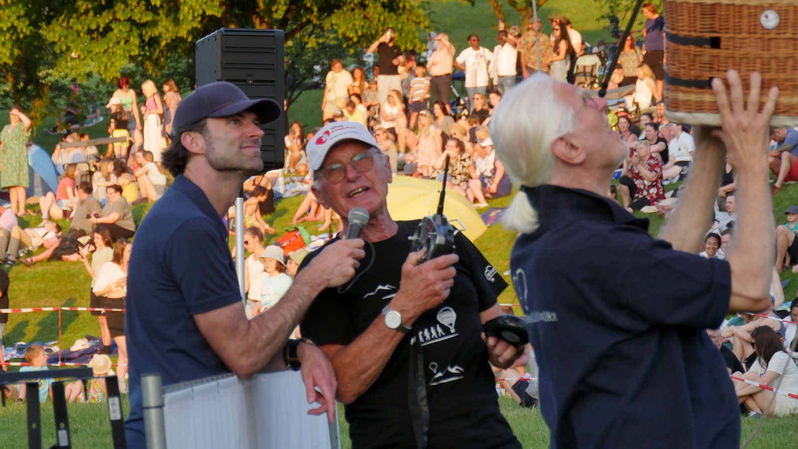 Moderation beim Ballonfestival Bonn